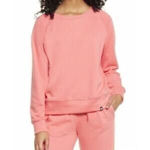 Circle X‎ Women's Coxy Raglan Sleeve Sweatshirt Coral Medium MSRP $35